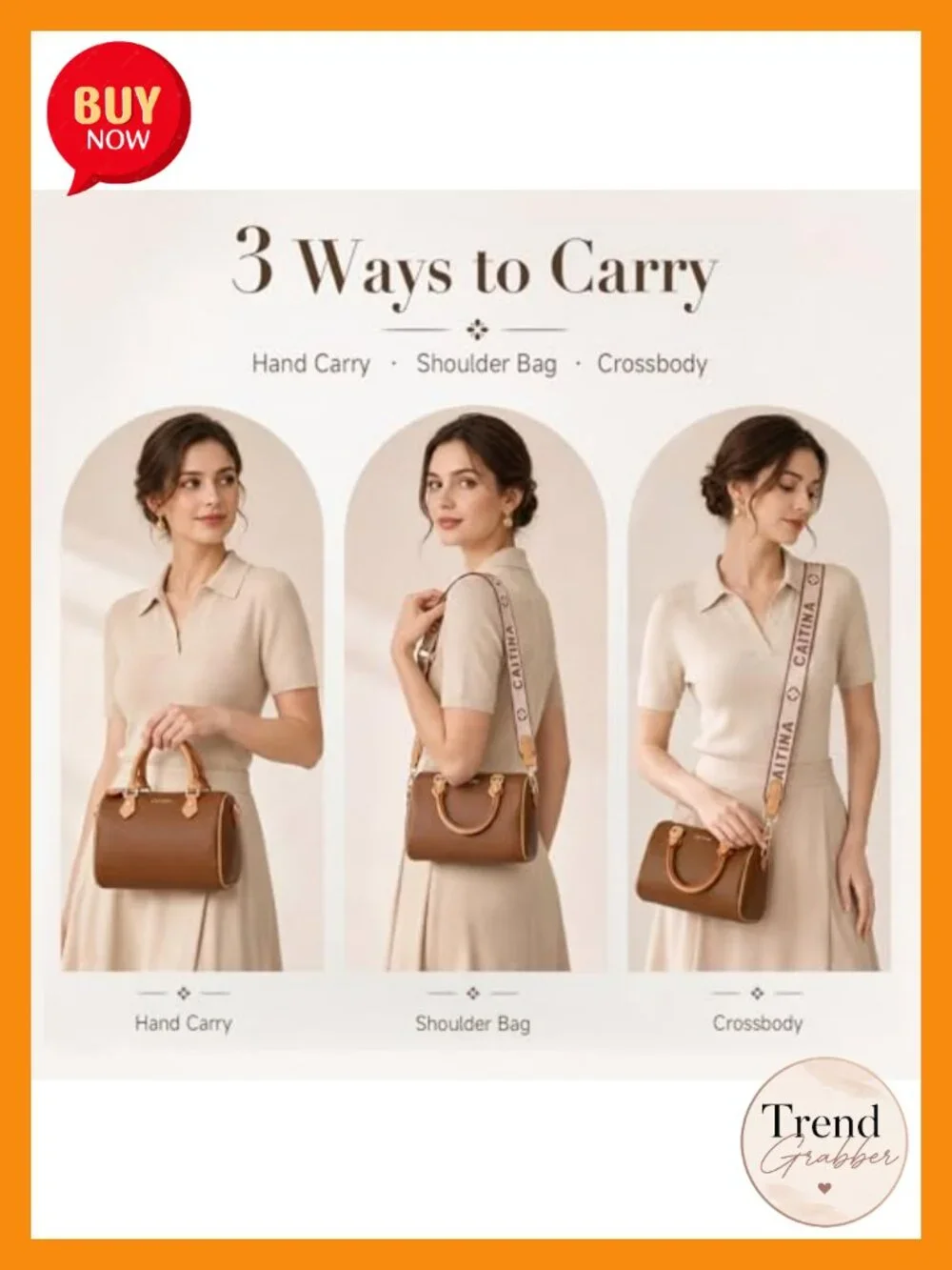 Women Vegan Leather Barrel Satchel Handbag Crossbody Purse Top Handle Shoulder